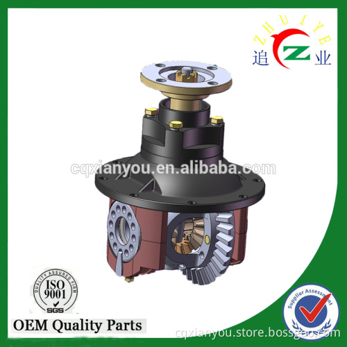 new modle tricycle rear axle parts differential gearbox